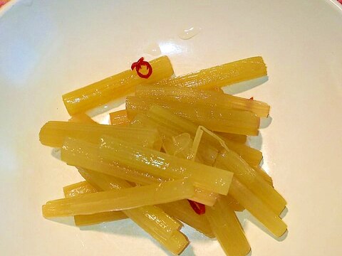 フキの和風ピクルス